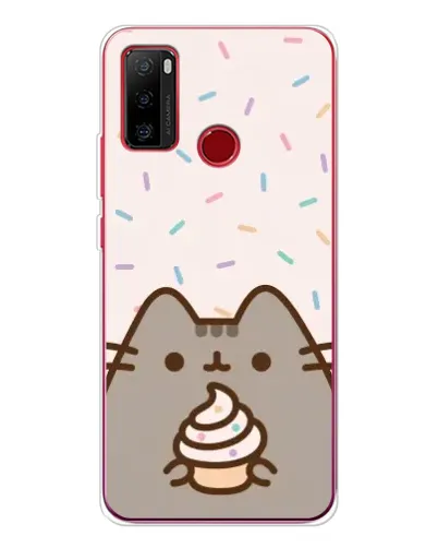 Чохол для Ulefone Note 10 з картинкою «Пушин з кексом» Чохол для Ulefone Note 10 з картинкою «Пушин з кексом»