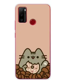 Чохол для Ulefone Note 10 з картинкою «Кавовий Пушин» Чохол для Ulefone Note 10 з картинкою «Кавовий Пушин»