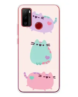 Чохол для Ulefone Note 10 з картинкою «Pusheen тріо» Чохол для Ulefone Note 10 з картинкою «Pusheen тріо»