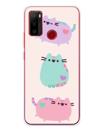 Чохол для Ulefone Note 10 з картинкою «Pusheen тріо» Чохол для Ulefone Note 10 з картинкою «Pusheen тріо»