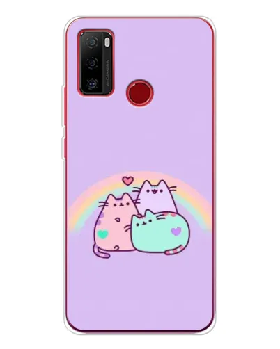 Чохол для Ulefone Note 10 з картинкою «Веселкові Пушини» Чохол для Ulefone Note 10 з картинкою «Веселкові Пушини»