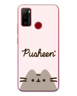 Чохол для Ulefone Note 10 з картинкою «Pusheen логотип»