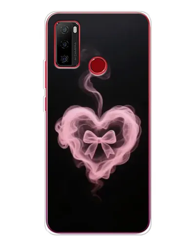 Чехол для Ulefone Note 10 с картинкой «Дымчатое сердце» Чехол для Ulefone Note 10 с картинкой «Дымчатое сердце»