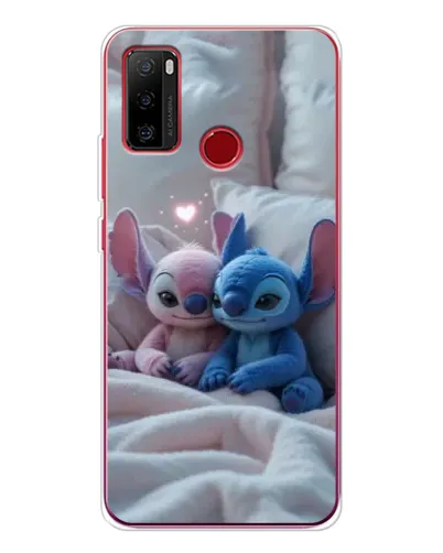 Чехол для Ulefone Note 10 с картинкой «Плюшевые Стич Ангел»