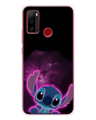 Чехол для Ulefone Note 10 с картинкой «Неоновый Stitch»