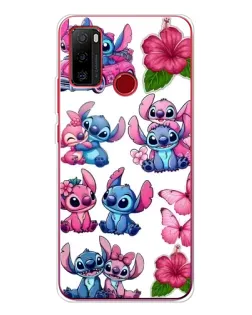 Чехол для Ulefone Note 10 с картинкой «Стикеры Stitch и Angel» Чехол для Ulefone Note 10 с картинкой «Стикеры Stitch и Angel»