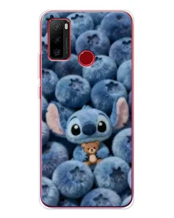 Чехол для Ulefone Note 10 с картинкой «Стич и голубика» Чехол для Ulefone Note 10 с картинкой «Стич и голубика»