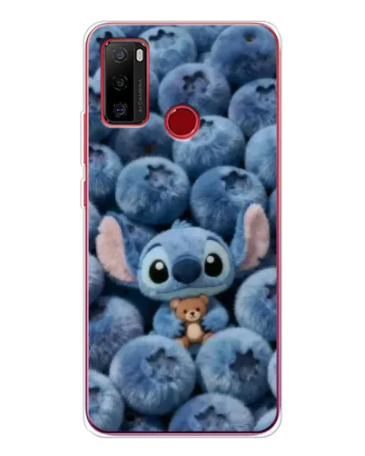 Чехол для Ulefone Note 10 с картинкой «Стич и голубика»