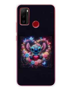 Чехол для Ulefone Note 10 с картинкой «Stitch в цветах» Чехол для Ulefone Note 10 с картинкой «Stitch в цветах»