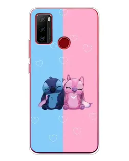 Чехол для Ulefone Note 10 с картинкой «Stitch и Angel Love» Чехол для Ulefone Note 10 с картинкой «Stitch и Angel Love»