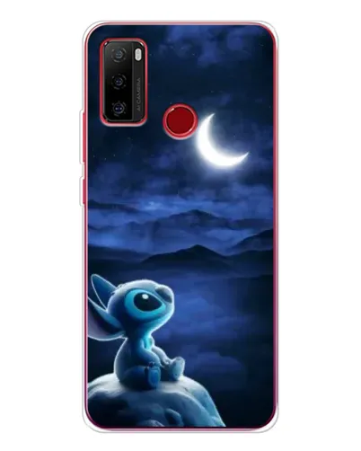 Чехол для Ulefone Note 10 с картинкой «Лунная ночь Стича»
