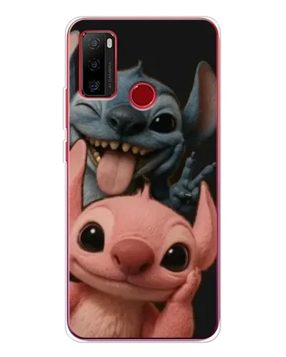 Чехол для Ulefone Note 10 с картинкой «Стич и Ангел»