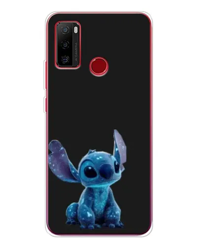 Чехол для Ulefone Note 10 с картинкой «Стич на черном»