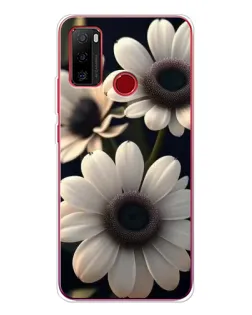 Чохол для Ulefone Note 10 з картинкою «Білі маргаритки макро»