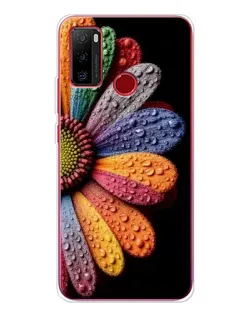 Чохол для Ulefone Note 10 з картинкою «Райдужна квітка»