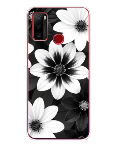 Чохол для Ulefone Note 10 з картинкою «Монохромні айстри» Чохол для Ulefone Note 10 з картинкою «Монохромні айстри»