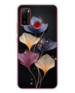 Чохол для Ulefone Note 10 з картинкою «Лілові квіти грації»