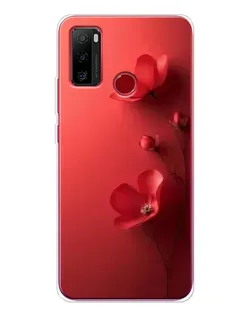 Чохол для Ulefone Note 10 з картинкою «Макові суцвіття»