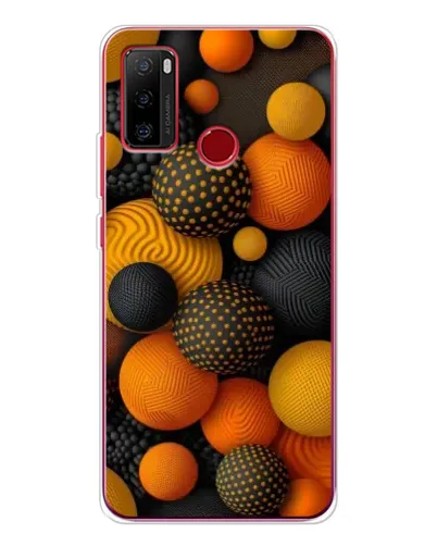 Чехол для Ulefone Note 10 с картинкой «Объемные оранжевые сферы» Чехол для Ulefone Note 10 с картинкой «Объемные оранжевые сферы»