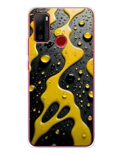 Чехол для Ulefone Note 10 с картинкой «Жидкое желтое золото» Чехол для Ulefone Note 10 с картинкой «Жидкое желтое золото»