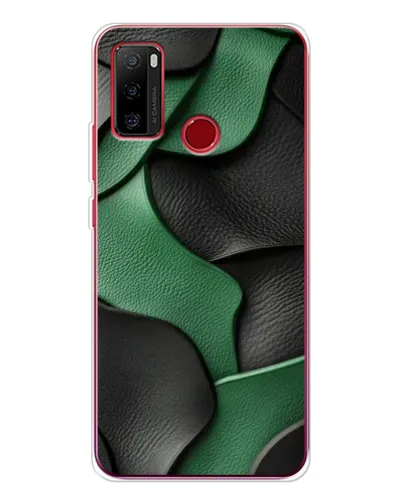 Чехол для Ulefone Note 10 с картинкой «Зеленые кожаные волны» Чехол для Ulefone Note 10 с картинкой «Зеленые кожаные волны»