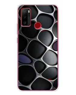 Чехол для Ulefone Note 10 с картинкой «Объемная темная решетка» Чехол для Ulefone Note 10 с картинкой «Объемная темная решетка»