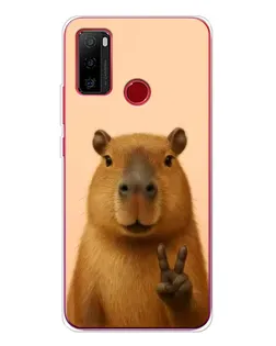 Чохол для Ulefone Note 10 з картинкою «Капібара вікторія»