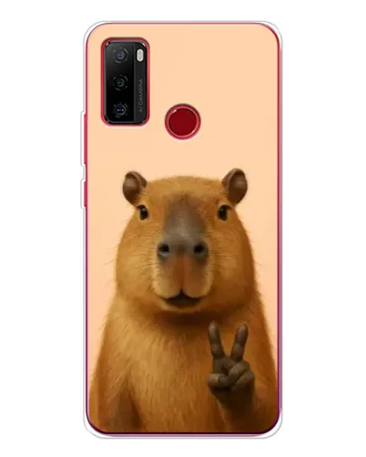 Чохол для Ulefone Note 10 з картинкою «Капібара вікторія»