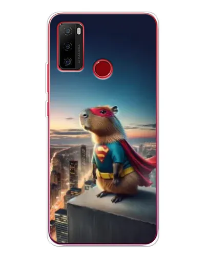 Чохол для Ulefone Note 10 з картинкою «Капі-мен супергерой»