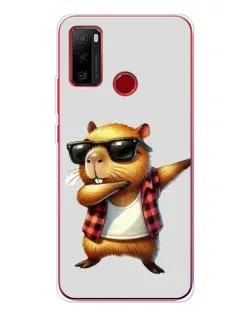 Чохол для Ulefone Note 10 з картинкою «Капібара репер даб»