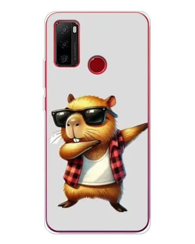 Чохол для Ulefone Note 10 з картинкою «Капібара репер даб»