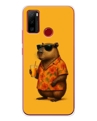 Чохол для Ulefone Note 10 з картинкою «Капібара на відпочинку»