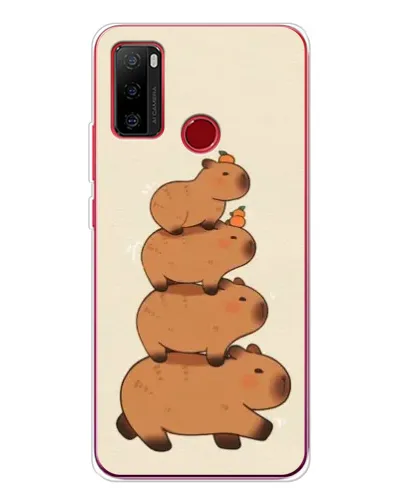 Чохол для Ulefone Note 10 з картинкою «Вежа з капібар»