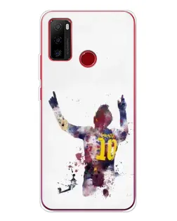 Чехол для Ulefone Note 10 с картинкой «Акварельный Месси Барселона» Чехол для Ulefone Note 10 с картинкой «Акварельный Месси Барселона»