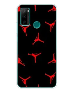 Чехол для Ulefone Note 10P с картинкой «Jordan Red Pattern»