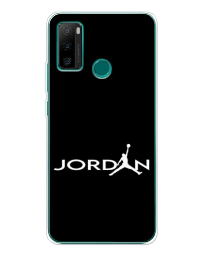 Чехол для Ulefone Note 10P с картинкой «Jordan White Logo» Чехол для Ulefone Note 10P с картинкой «Jordan White Logo»