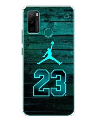 Чехол для Ulefone Note 10P с картинкой «Jordan Cyan 23» Чехол для Ulefone Note 10P с картинкой «Jordan Cyan 23»