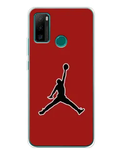 Чехол для Ulefone Note 10P с картинкой «Jordan Red Back»
