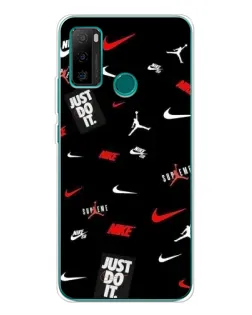 Чехол для Ulefone Note 10P с картинкой «Nike Mix Pattern»