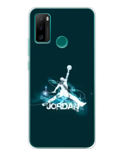Чехол для Ulefone Note 10P с картинкой «Jordan Blue Fire» Чехол для Ulefone Note 10P с картинкой «Jordan Blue Fire»