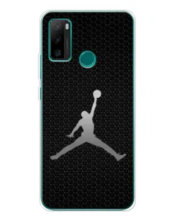 Чехол для Ulefone Note 10P с картинкой «Jordan Dark Carbon»