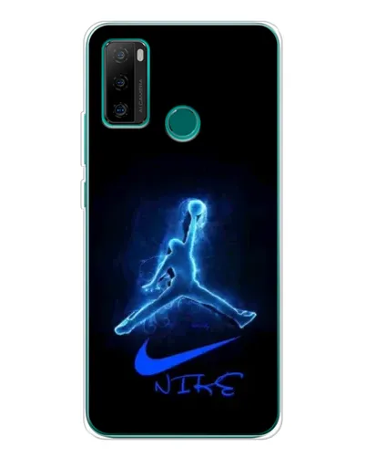 Чехол для Ulefone Note 10P с картинкой «Jordan Neon Blue» Чехол для Ulefone Note 10P с картинкой «Jordan Neon Blue»