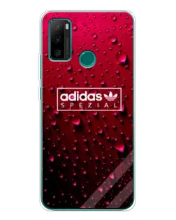 Чехол для Ulefone Note 10P с картинкой «Adidas Gold Marble»