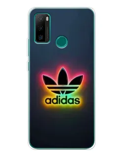 Чехол для Ulefone Note 10P с картинкой «Неоновый Adidas»