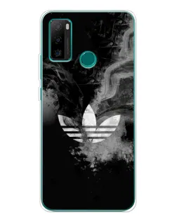 Чехол для Ulefone Note 10P с картинкой «Абстрактный дым Adidas»
