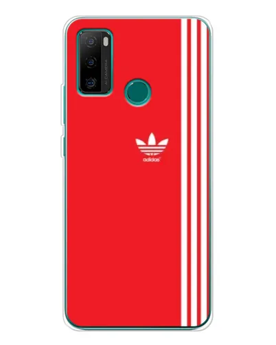 Чехол для Ulefone Note 10P с картинкой «Красный минимализм Adidas» Чехол для Ulefone Note 10P с картинкой «Красный минимализм Adidas»