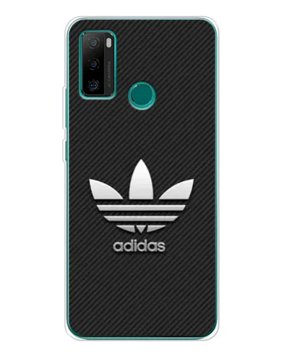Чехол для Ulefone Note 10P с картинкой «Adidas Карбоновая текстура» Чехол для Ulefone Note 10P с картинкой «Adidas Карбоновая текстура»