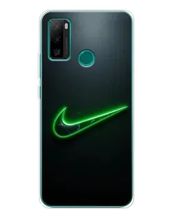 Чехол для Ulefone Note 10P с картинкой «Неоновый контур Nike» Чехол для Ulefone Note 10P с картинкой «Неоновый контур Nike»