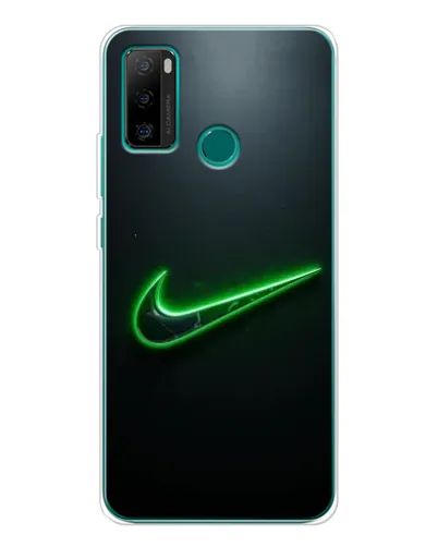 Чехол для Ulefone Note 10P с картинкой «Неоновый контур Nike» Чехол для Ulefone Note 10P с картинкой «Неоновый контур Nike»