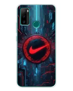 Чехол для Ulefone Note 10P с картинкой «Техногенный стиль Nike»